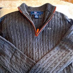 Boys Vineyard Vines XL 1/4 Zip Sweater